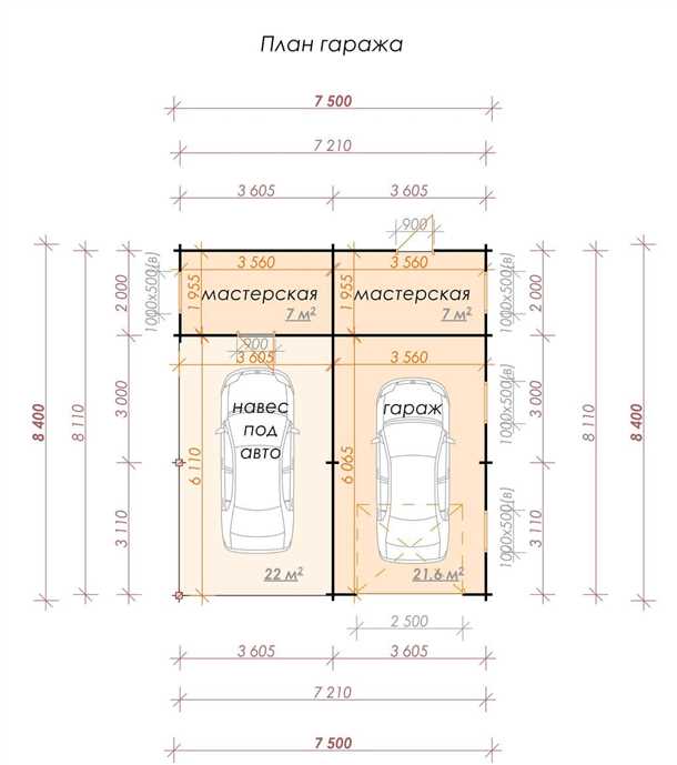 Маленький гараж: