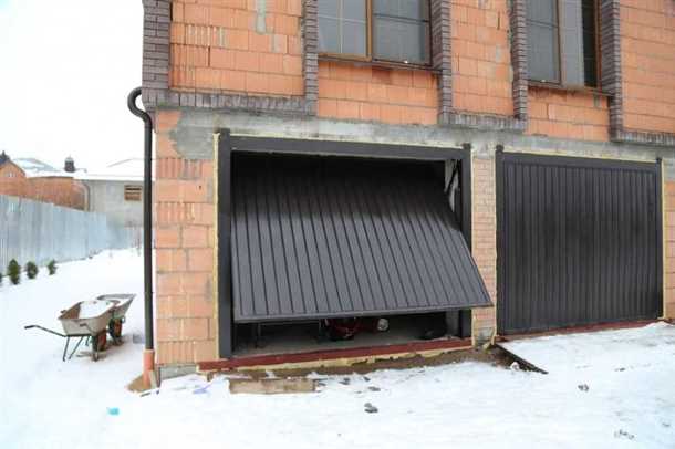 Установка механизма открывания и закрывания