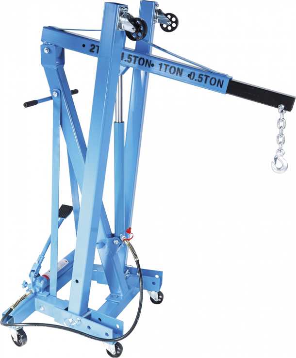 Сравнение гаражного гидравлического крана с другими видами подъемного оборудования