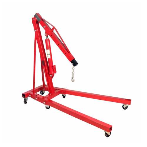 Различные применения гаражного гидравлического крана в гараже