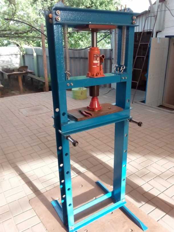 Какие материалы можно обрабатывать с помощью гаражного гидравлического пресса?