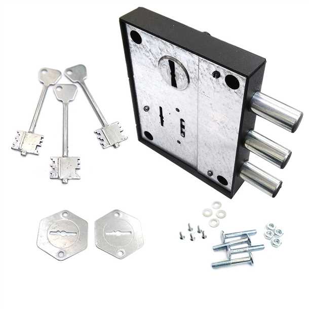 Механический гаражный замок