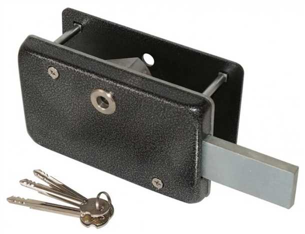 Биометрический гаражный замок