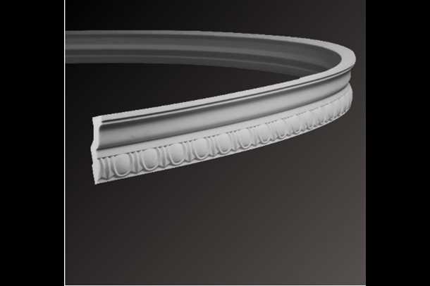 Где применяется гибкий потолочный плинтус