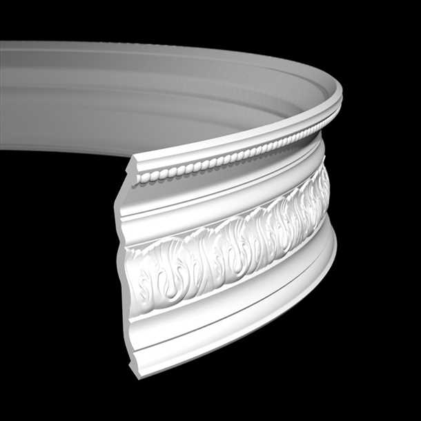 Установка гибкого потолочного плинтуса