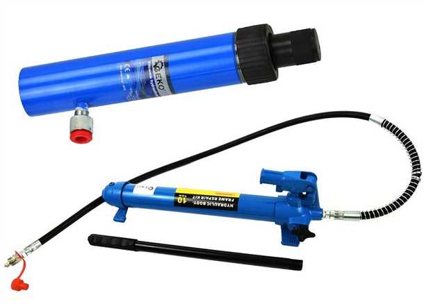 Преимущества гидравлического цилиндра с ручным насосом