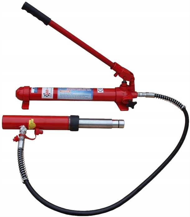 Гидравлический цилиндр с ручным насосом