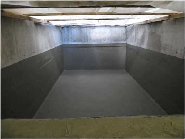 Механическое укрепление контура подвала