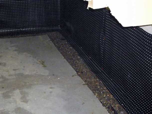 Очистка поврежденных участков