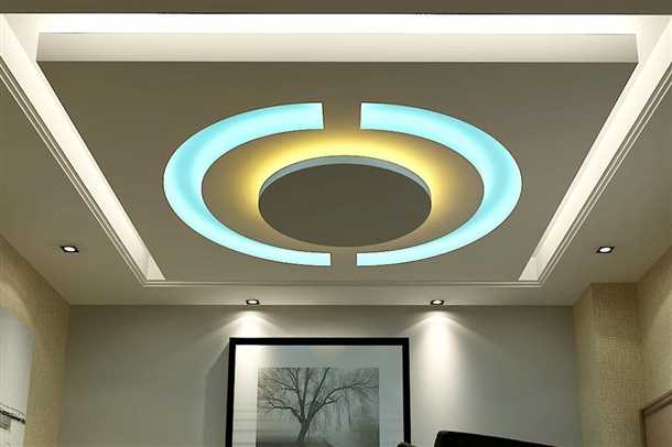 Преимущества гипсовых потолков