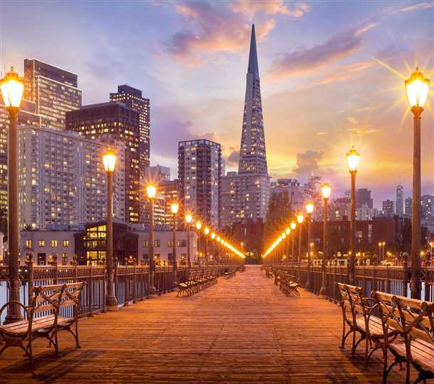 Фотообои для городского интерьера