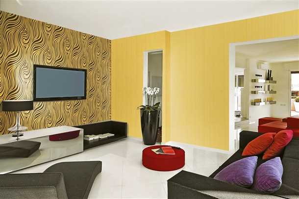 Тенденции и новинки в дизайне обоев для гостиной