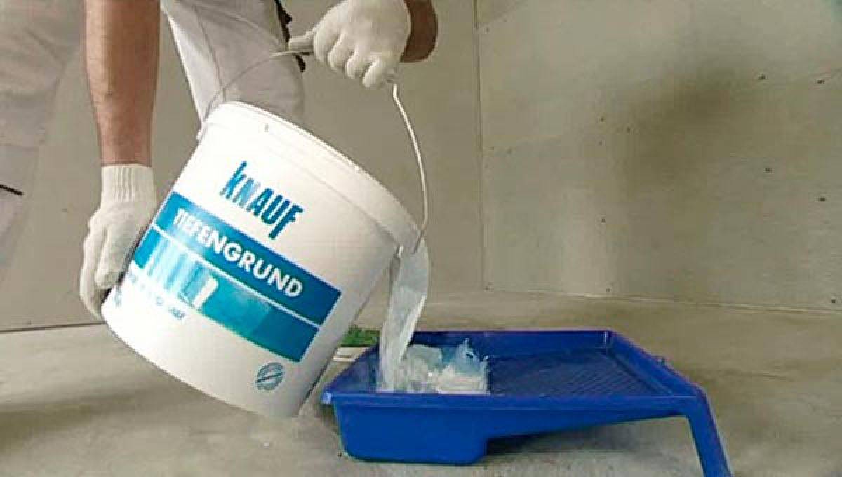 Грунтовка для гипсокартона под обои Грунтовка для гипсокартона под обои