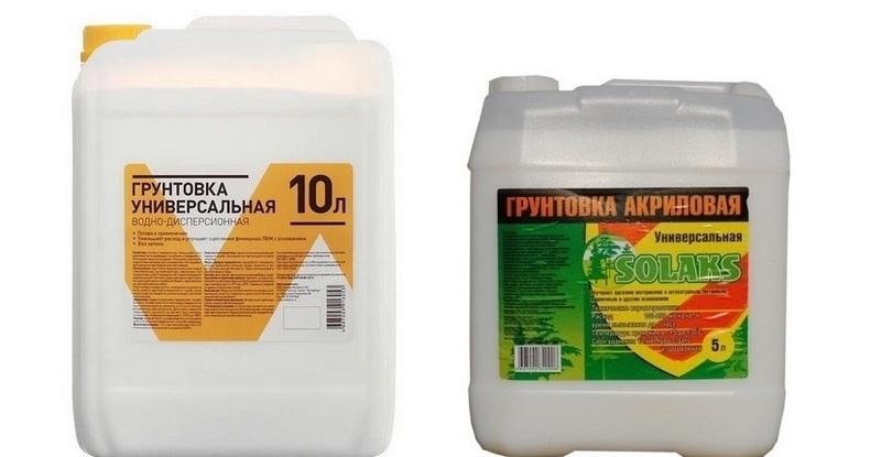 Грунтовка для гипсокартона