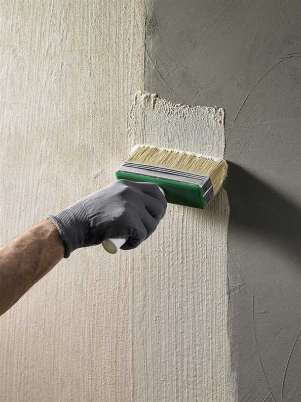 Нанесение грунтовки