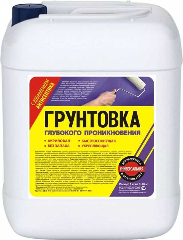 Основные функции грунтовки перед шпатлевкой