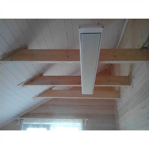 Потолочные обогреватели для дачи