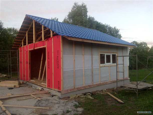 Преимущества газобетонного гаража: