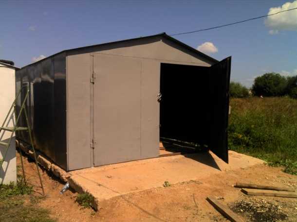 Преимущества металлических гаражей перед другими видами гаражей