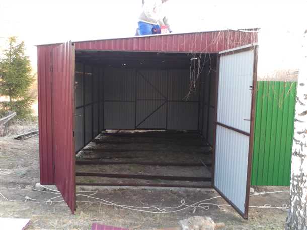 Изготовление металлических гаражей