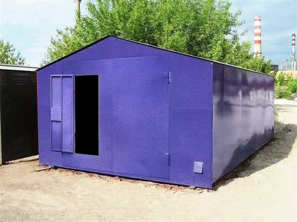 Площадь гаража