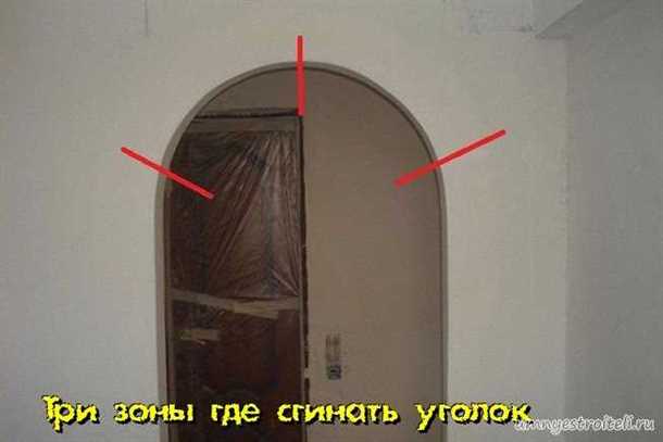 Как правильно крепить арочный уголок Как крепить арочный уголок