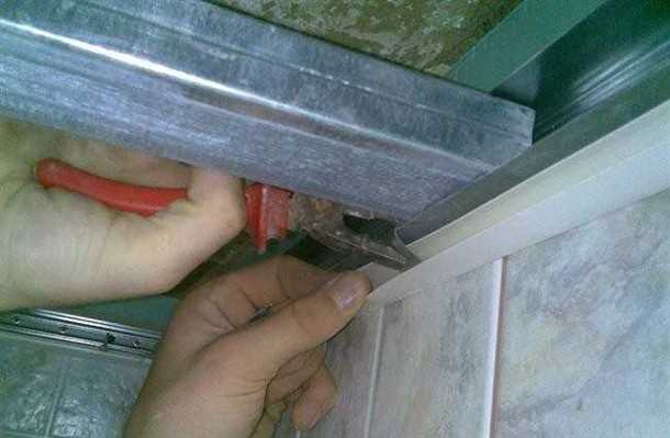 Последовательность установки пластиковых панелей