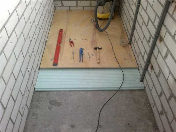 Как утеплить пол на балконе Как на балконе утеплить пол