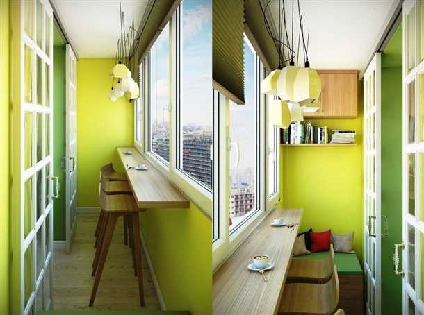 Создание зоны отдыха на балконе