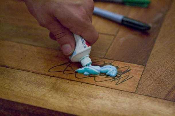 Удалите лишнюю грязь: