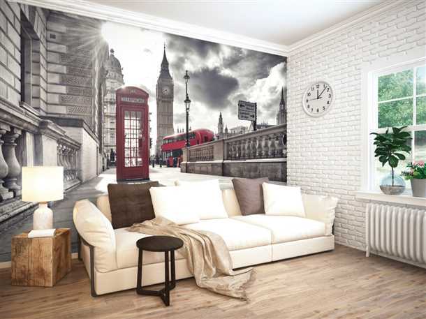 Выбор обоев в соответствии с освещением помещения