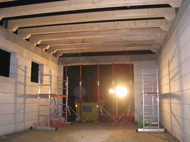 Установка ворот: