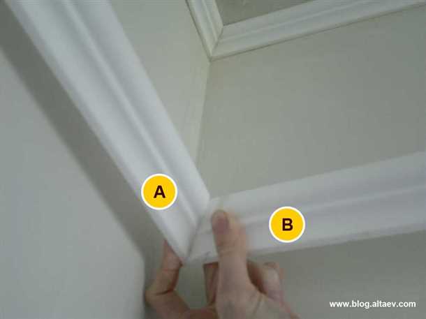 Расположение стыков плинтуса