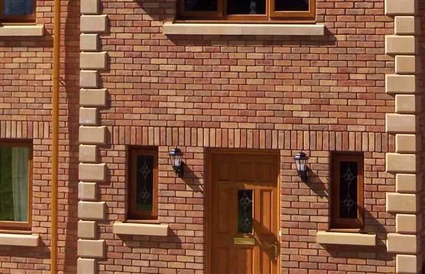 Учет стиля здания при выборе кирпича