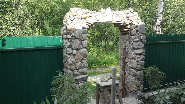 Крепление камней
