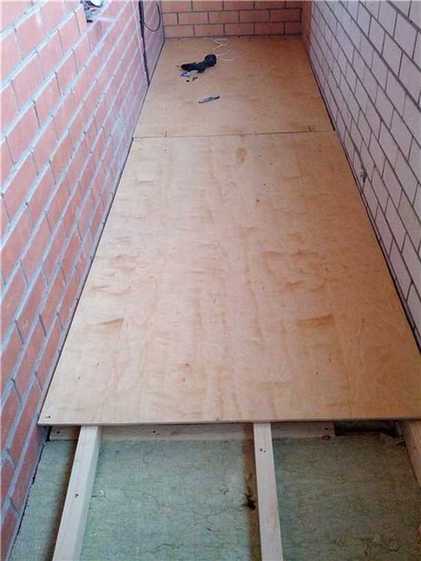 Как сделать на балконе пол Как сделать на балконе пол