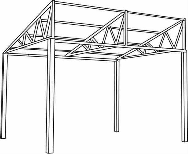 Шаг 4: Установка каркаса