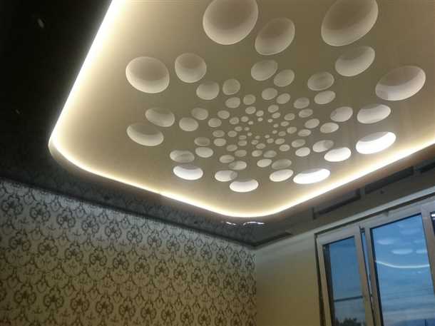 Цены и стоимость перфорированных натяжных потолков