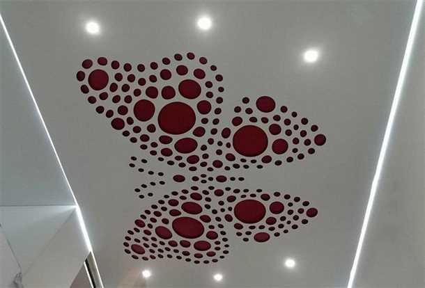 Уход и обслуживание перфорированных натяжных потолков