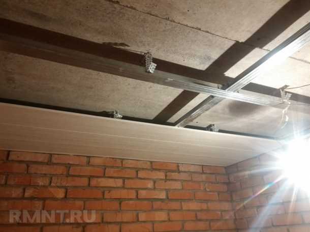 Потолок в погребе: основные этапы работ