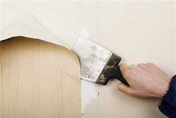 Химический способ снятия обоев с поверхности гипсокартона