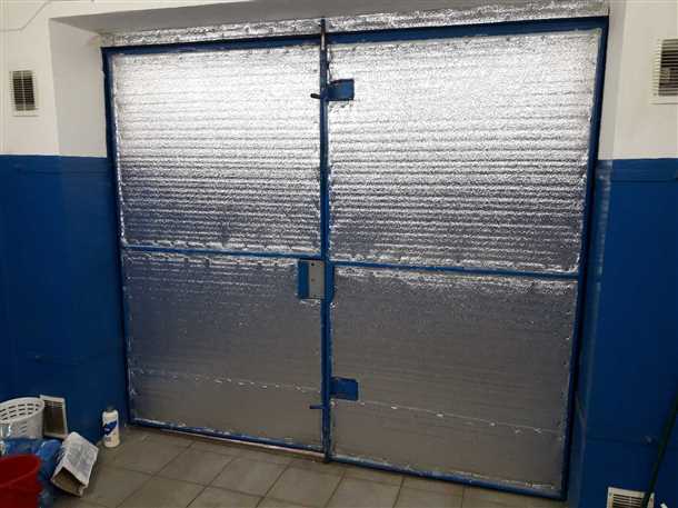 Подготовка поверхности ворот