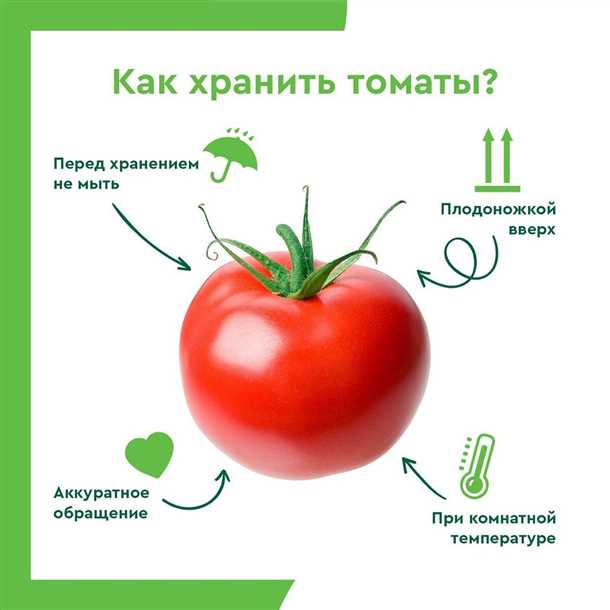 Важность правильного хранения помидоров