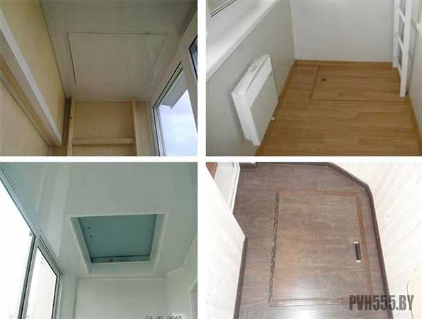 Установка люка и его герметизация