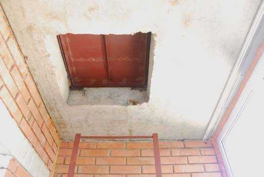 Шаг 2: Установка люка