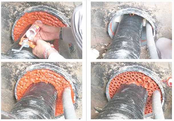 Обрезка трубы