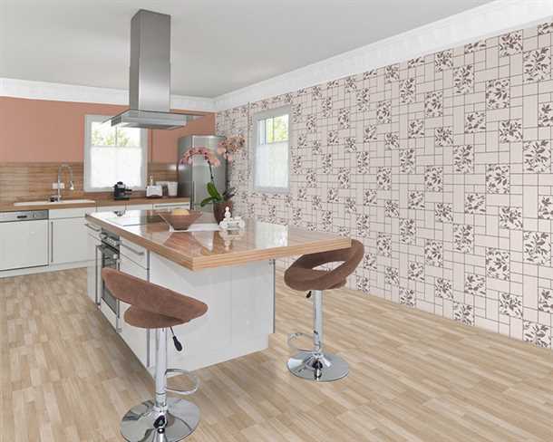 Поддержка и уход за обоями в кухне