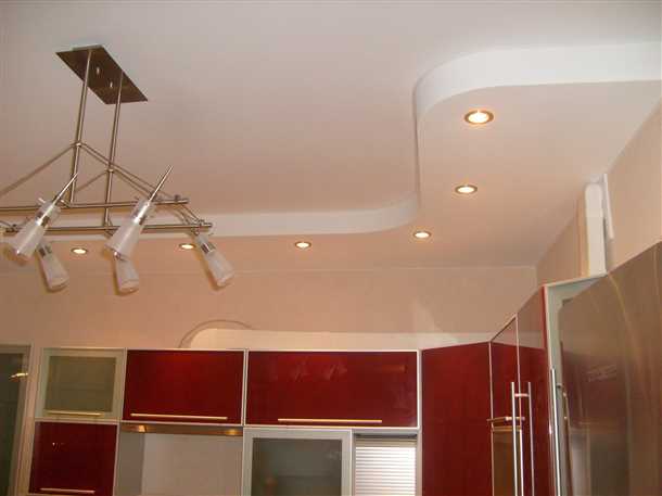 Потолок из гипсокартона