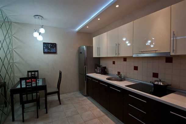 Какие виды потолков используют на кухне?