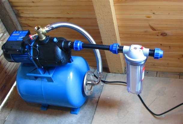 1. Подача воды